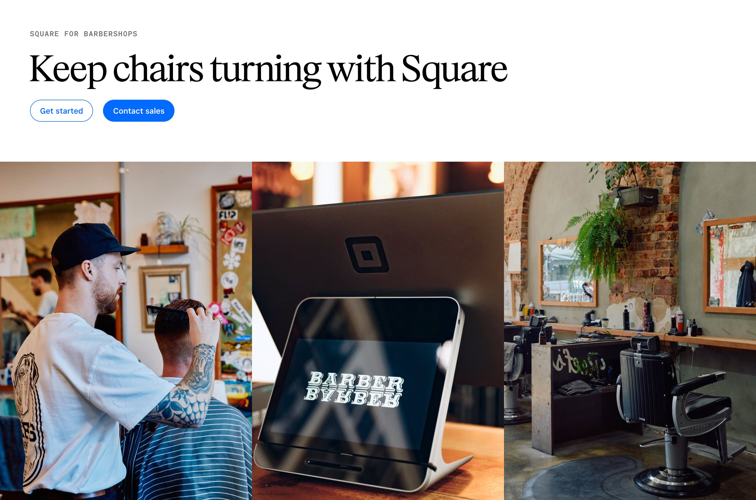 Square for Barbershops hero